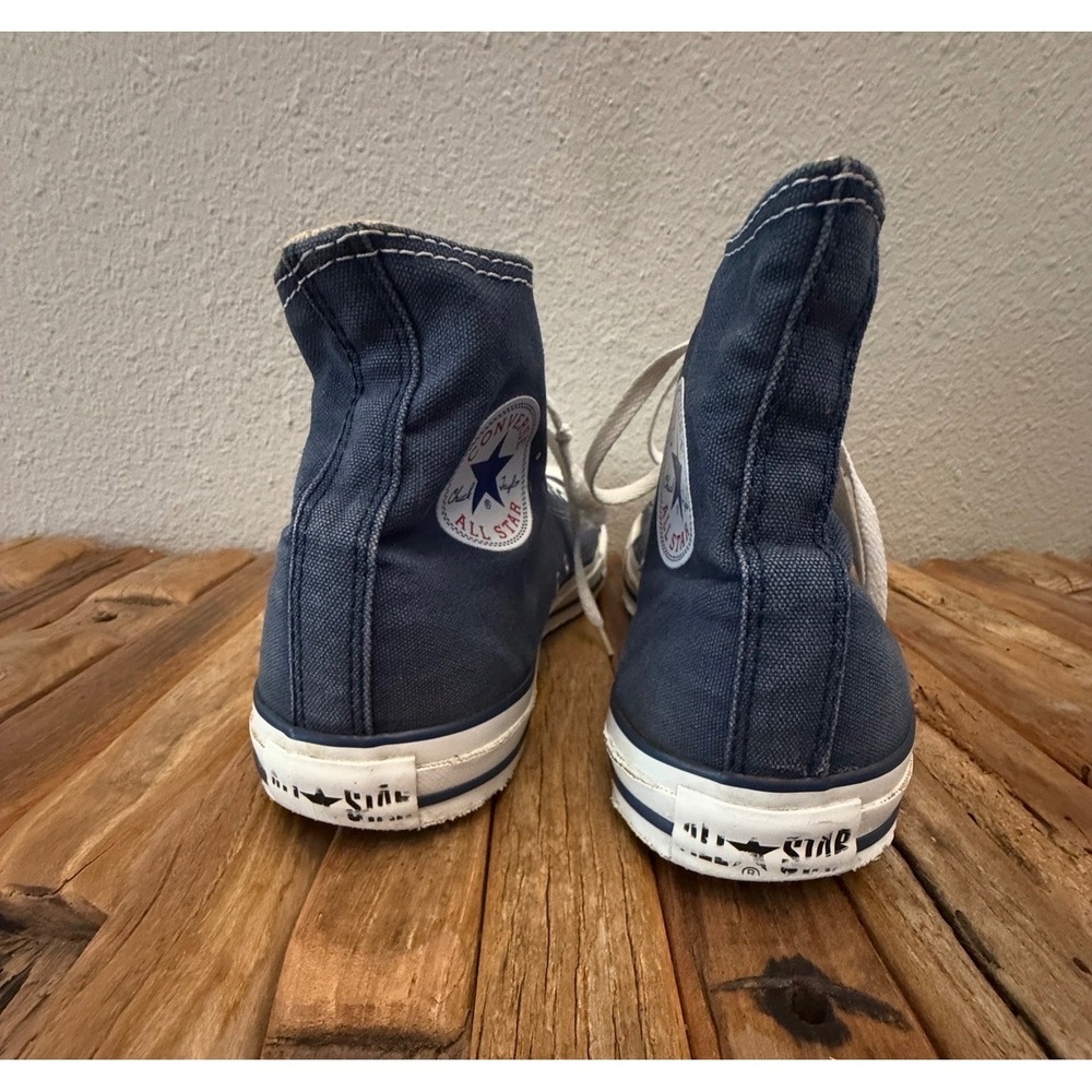 Converse Chuck Taylor All Star 10 Navy Blue Canvas High Top Sneakers M9622 - Picture 3 of 5
